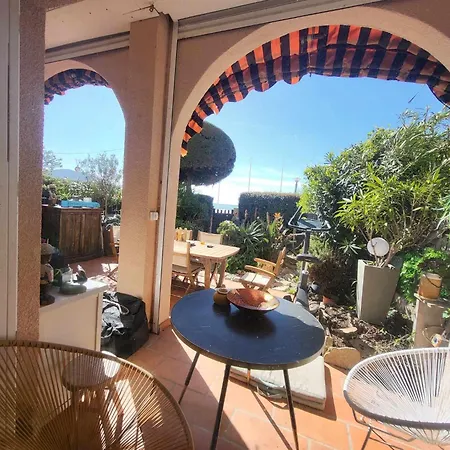 公寓 Rez De Jardin Sur La